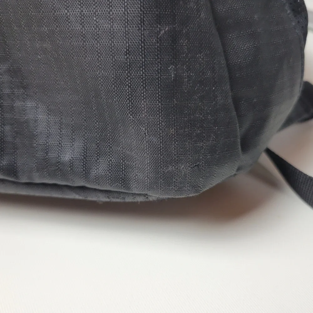 Supreme Backpack Black Cordura Eco Fabric Ripstop TPU Logo SS21